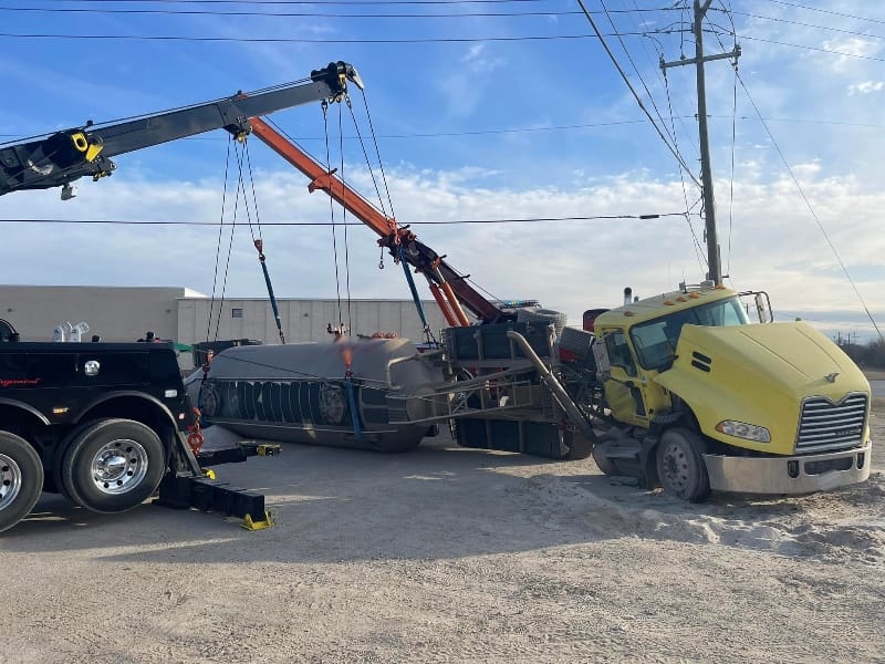 I-635 heavy towing
