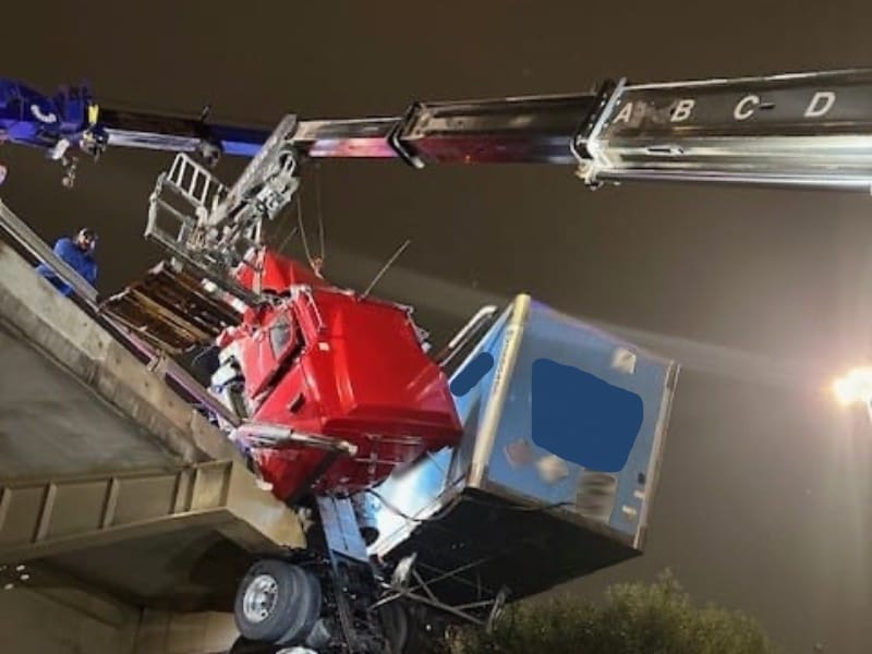 I-45 heavy towing
