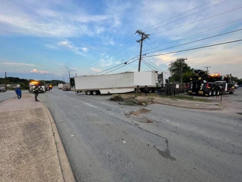 Dallas semi recovery